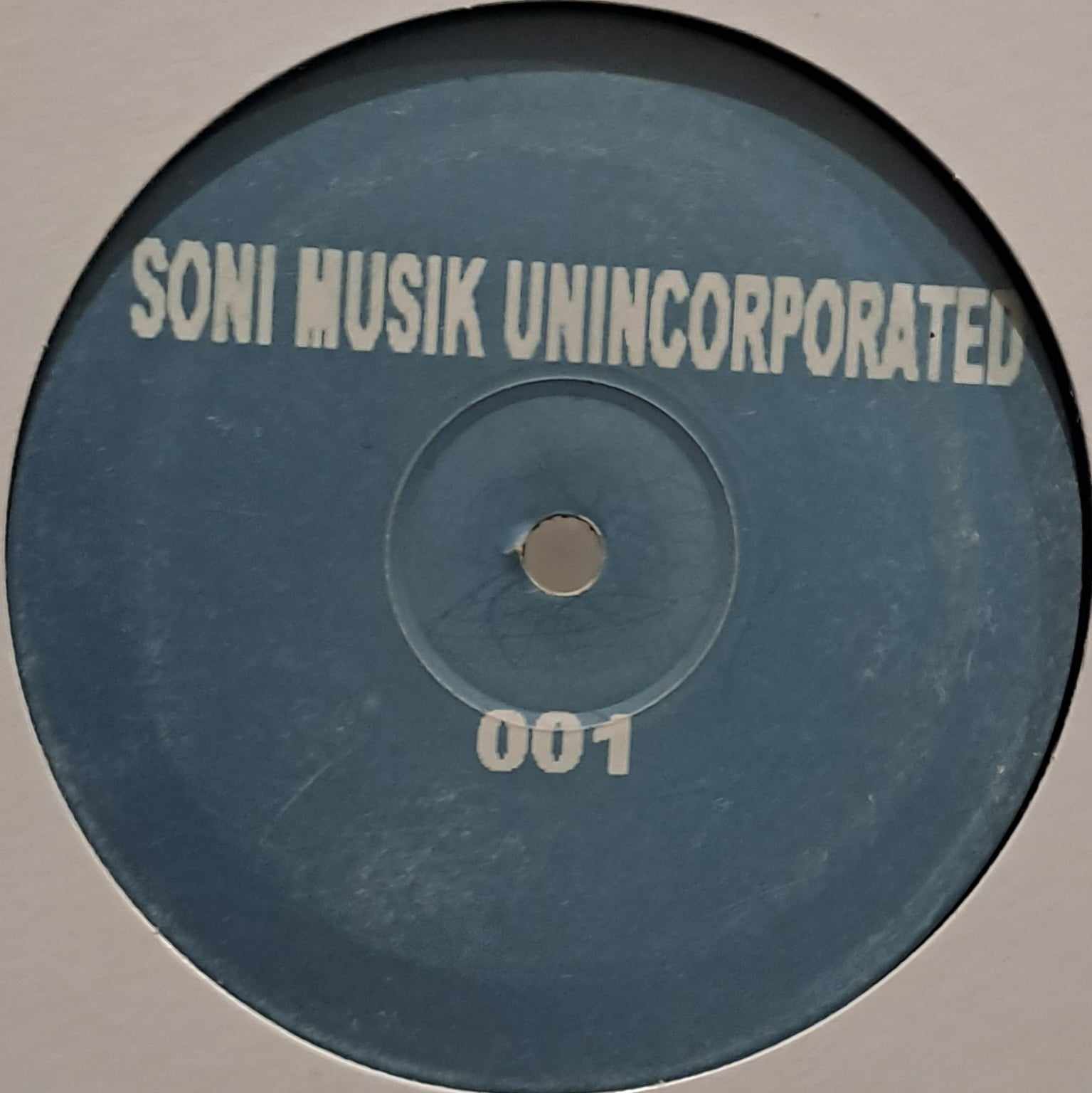 Soni Musik Unincorporated 001 - vinyle acid